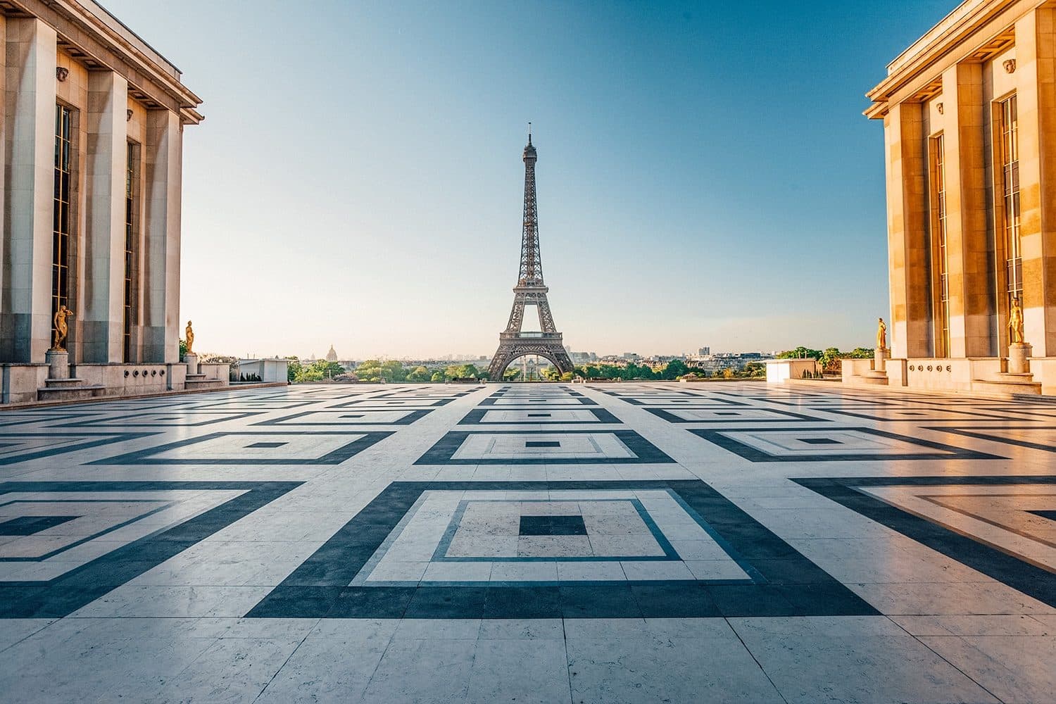 Esplanade du trocadéro